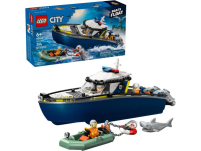 60456 Naháňačka v policajnej lodi LEGO