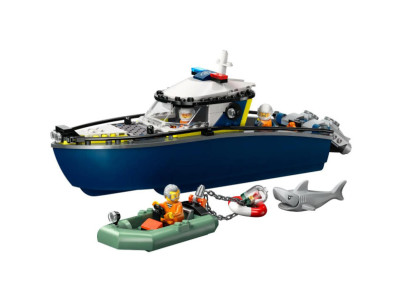 60456 Naháňačka v policajnej lodi LEGO