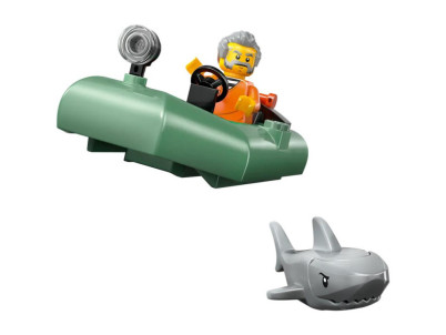 60456 Naháňačka v policajnej lodi LEGO