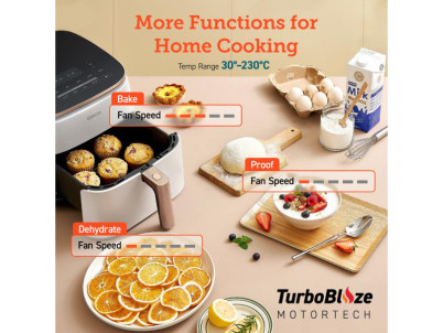 TurboBlaze Pro biela tep. fritéza COSORI
