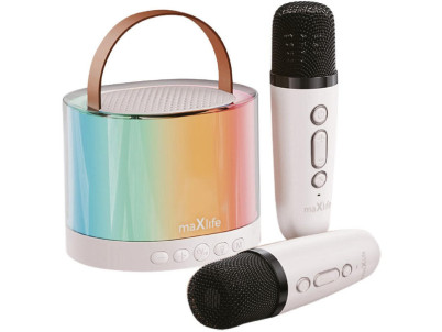 MXKS-200 BT karaoke set biely MAXLIFE