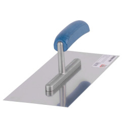 Hladítko Strend Pro Premium, BlueWood, drevená rúčka, 270x130 mm, rovné, 0,7 mm, nerez