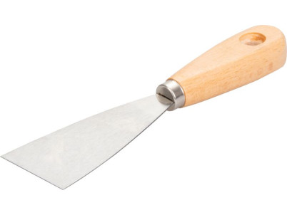 Stierka Strend Pro S1605, 50 mm, oceľ, drevená rúčka