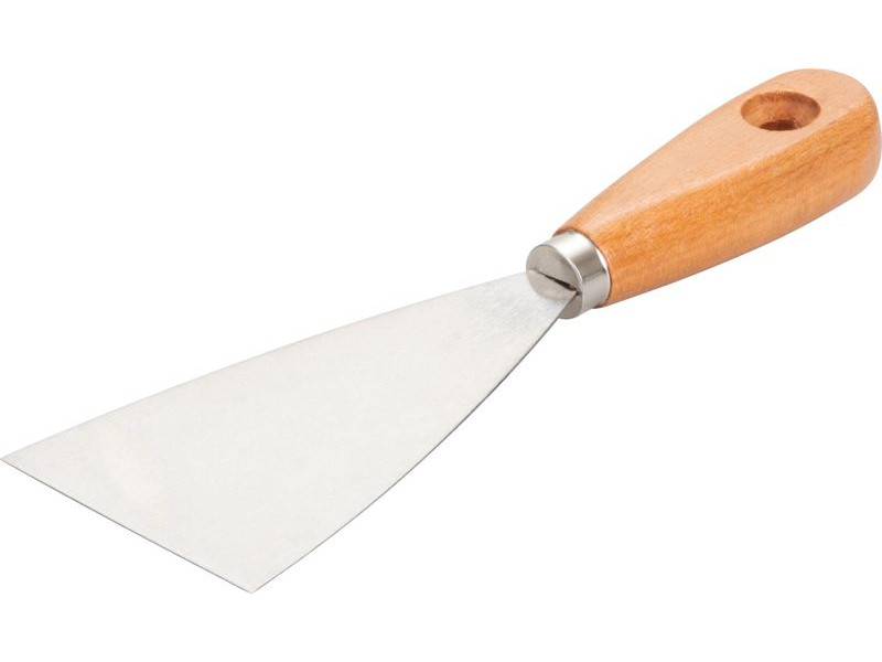 Stierka Strend Pro S1605, 70 mm, oceľ, drevená rúčka