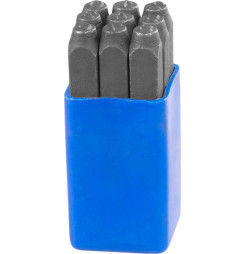 Razidla čísla HR59205, výška číslic 5 mm, 123 9 ks