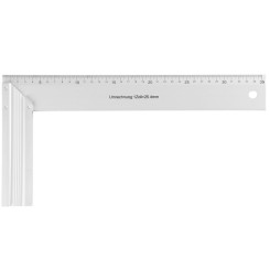 Uholník Strend Pro WPS-502, 350 mm, Alu