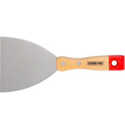 Stierka Strend Pro S0008, 100 mm, oceľ, drevená rúčka