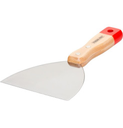 Stierka Strend Pro S0008, 125 mm, oceľ, drevená rúčka
