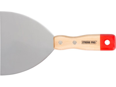 Stierka Strend Pro S0008, 125 mm, oceľ, drevená rúčka