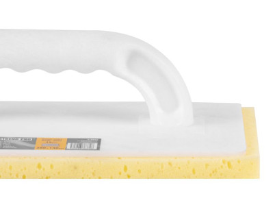 Hladítko Strend Pro 0813.005 WhiteHand, plast. rúčka, 280x140/15 mm, molitan žltý, rezaný