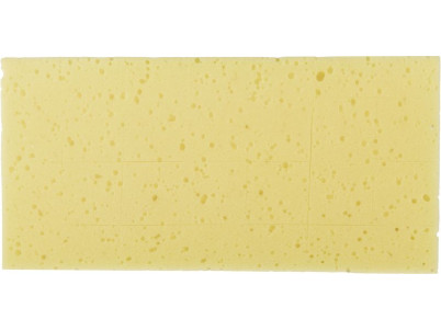 Hladítko Strend Pro 0813.005 WhiteHand, plast. rúčka, 280x140/15 mm, molitan žltý, rezaný