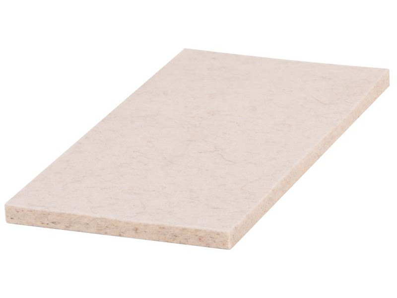 Plsť na hladítko MA3146 270x130x10 mm, náhradná, biela
