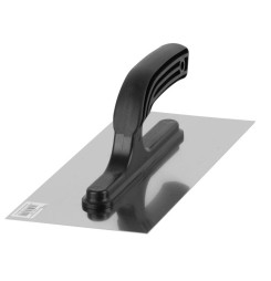 Hladítko MA3010 Classic Black, 280x130, rovné, nerez, plast. rúčka