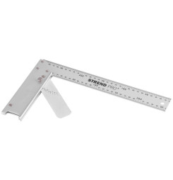 Uholník FSC-08 300 mm, Alu, s uhlomerom