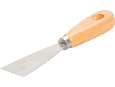 Stierka Strend Pro S1605, 40 mm, oceľ, drevená rúčka