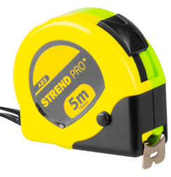 Meter Strend Pro WorkTiger YD23, 5 m, 19 mm, zvinovací, ABS