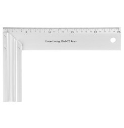 Uholník Strend Pro WPS-502, 250 mm, Alu