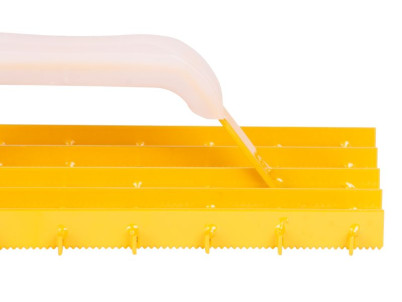 Škrabák na omietku Strend Pro PT-254, 290x150x22 mm, mrežový, zúbkatý