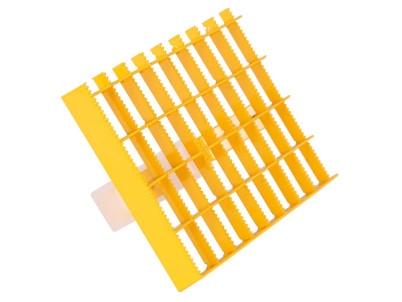 Škrabák na omietku Strend Pro PT-254, 290x150x22 mm, mrežový, zúbkatý