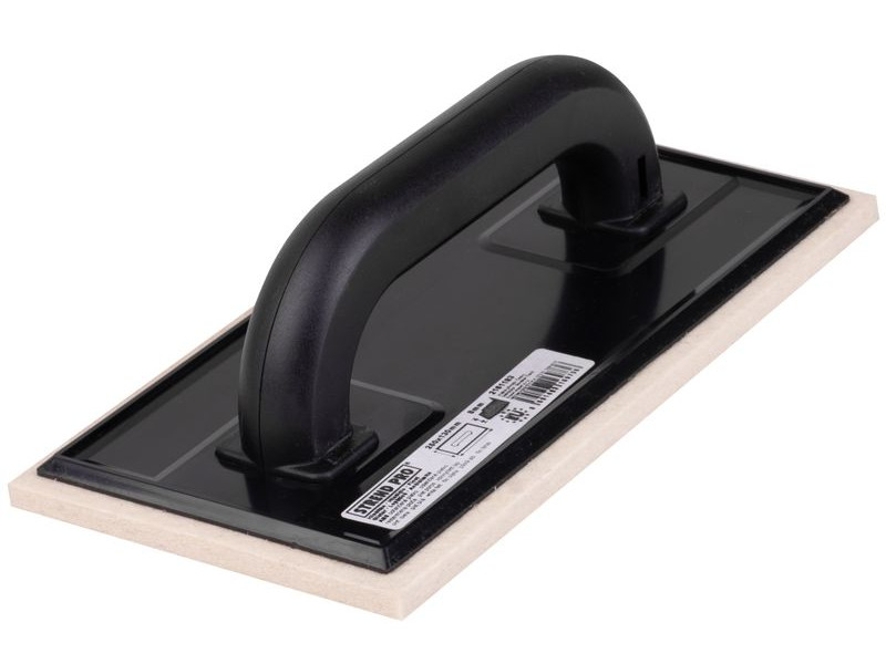 Hladítko Strend Pro BlackEdt, 250x130x8 mm, ABS, plsť biela