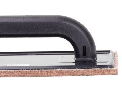 Hladítko Strend Pro BlackEdt, 250x130x8 mm, ABS, plsť hnedá, hobby