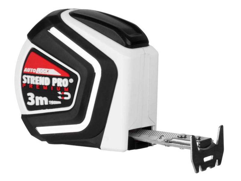 Meter Strend Pro Premium 3 m, zvinovací, Auto STOP, magnetic