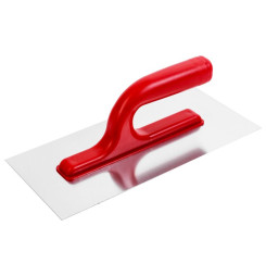 Hladítko Strend Pro Premium, REDhand, plast. rúčka, 270x130 mm, rovné, 0,7 mm, nerez