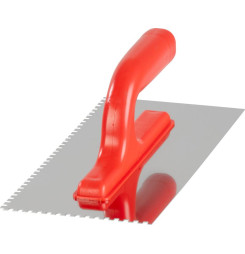 Hladítko Strend Pro Premium, REDhand, plast. rúčka, 270x130 mm, e4 mm, 0,7 mm, nerez