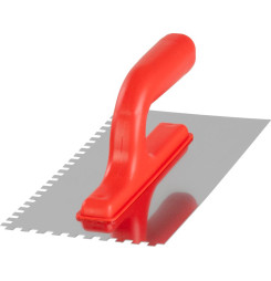 Hladítko Strend Pro Premium, REDhand, plast. rúčka, 270x130 mm, e6 mm, 0,7 mm, nerez