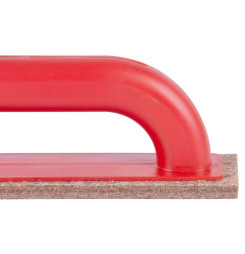 Hladítko Strend Pro, REDhand, 220x65x8 mm, špaletové, plsť hnedá, ABS