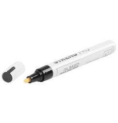 Značkovač Strend Pro Permanent, ALU, čierny