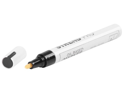 Značkovač Strend Pro Permanent, ALU, čierny Značkovač Strend Pro Permanent, ALU, čierny