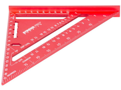 Uholník Strend Pro Premium, trojuholník, 180 mm, ALU, 193 g