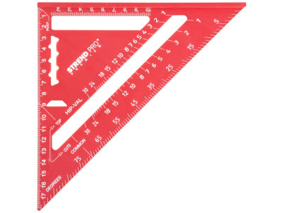 Uholník Strend Pro Premium, trojuholník, 180 mm, ALU, 193 g