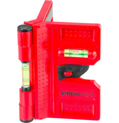 Vodováha Strend Pro FSB-12, 135 mm, rohová, na stĺpiky, uholník s magnetom