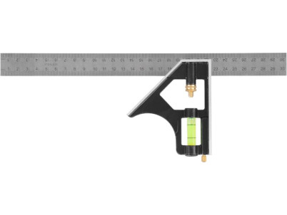 Uholník Strend Pro FSC-13, 300 mm, stolársky, s vodováhou