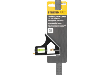 Uholník Strend Pro FSC-13, 300 mm, stolársky, s vodováhou