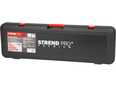 Sada hladítok Strend Pro Premium Ergonomic, na stierky a sadrové omietky, 250-1000 mm, 1,05-1,88 m teleskopická tyč, držiak, v k