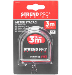 Meter Strend Pro Premium PW3013, 3 m, 13 mm, zvinovací