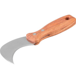 Nôž Strend Pro Premium, na linoleum a koberce, nerez, drevená rúčka, 75 mm