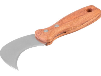 Nôž Strend Pro Premium, na linoleum a koberce, nerez, drevená rúčka, 75 mm