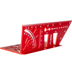 Uholník Strend Pro Premium, stolársky, ALU pokosový, 150 mm, 30°-45°-60°-90°
