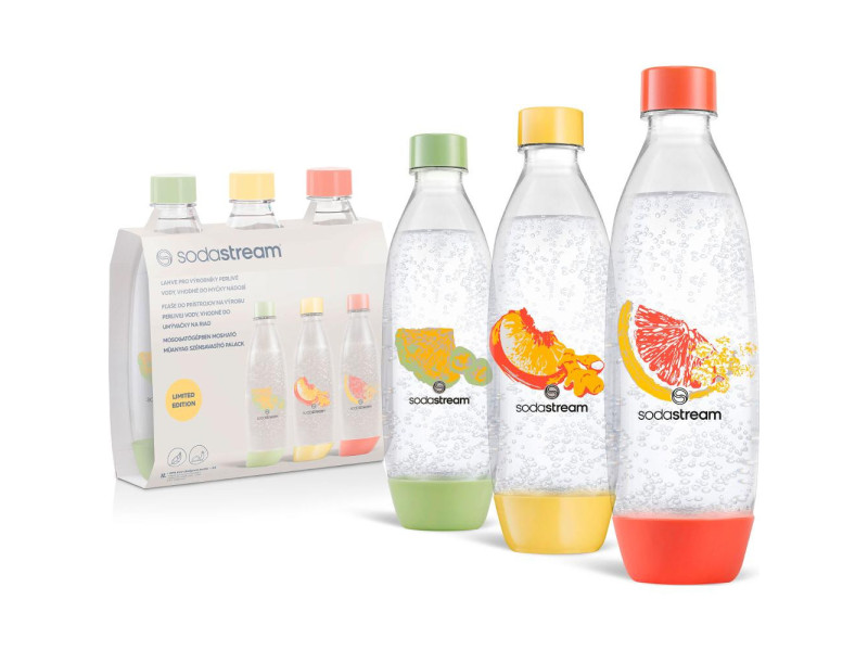 Fľaša FUSE 3 x 1l Fruits LE SODASTREAM Fľaša FUSE 3 x 1l Fruits LE SODASTREAM