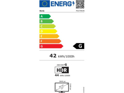BENQ PD2706UA, LED Monitor 27" 4K UHD, šedý BENQ PD2706UA, LED Monitor 27" 4K UHD, šedý