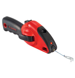 Šnúra murárska KAPRO® 214, L-30 m, s navíjačom SureGrip, s vodováhou