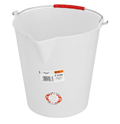 Vedro ICS P5109, 9 lit., 26x26 cm, biele, s výlevkou