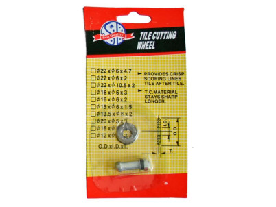 Koliesko MW1515 (15x6 mm), náhradné, pre rezač dlažby MT312A/316A/320A/324A