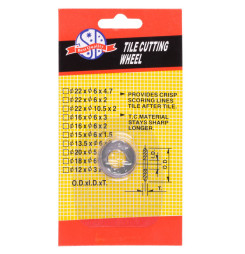Koliesko MW222(22x11 mm) náhradné, pre rezač dlažby 212551 a 212598