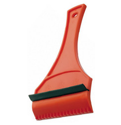 Škrabka Auto Gerda, 186x118 mm, so stierkou, na ľad a sneh, mix farieb