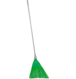 Metla Cleonix 3806G, SorgoSkew, zelená, kovová násada 153 cm, šikmá, 41x45 cm